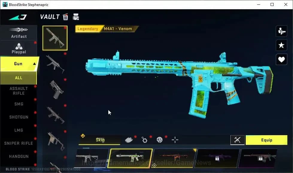Blood Strike Accounts ASIA|ETERNAL Desert Eagle-Scorpius|4 ULTRA[FN2000, image 8