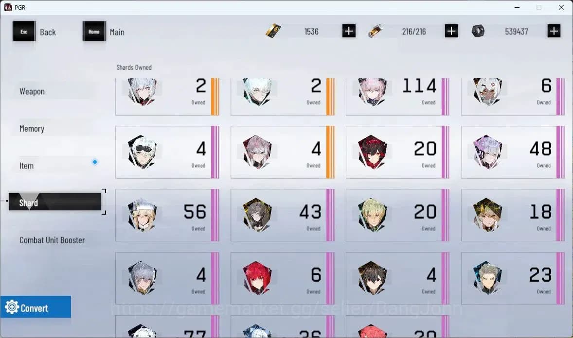 Punishing: Gray Raven Accounts ASIA|Lv 75| [S Daemonissa,S Limpidity,S Parhelion, image 16