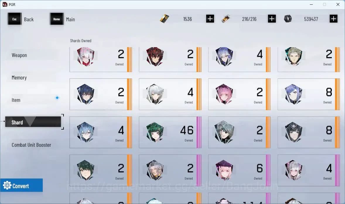 Punishing: Gray Raven Accounts ASIA|Lv 75| [S Daemonissa,S Limpidity,S Parhelion, image 17