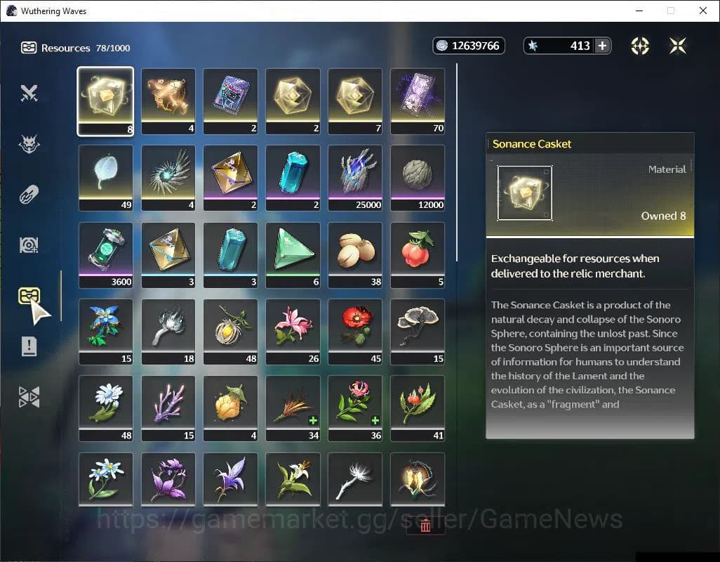 Wuthering Waves Accounts SEA | UL 47 | 1 Limited | Lynae R3 + Sign | MC Mal image 13