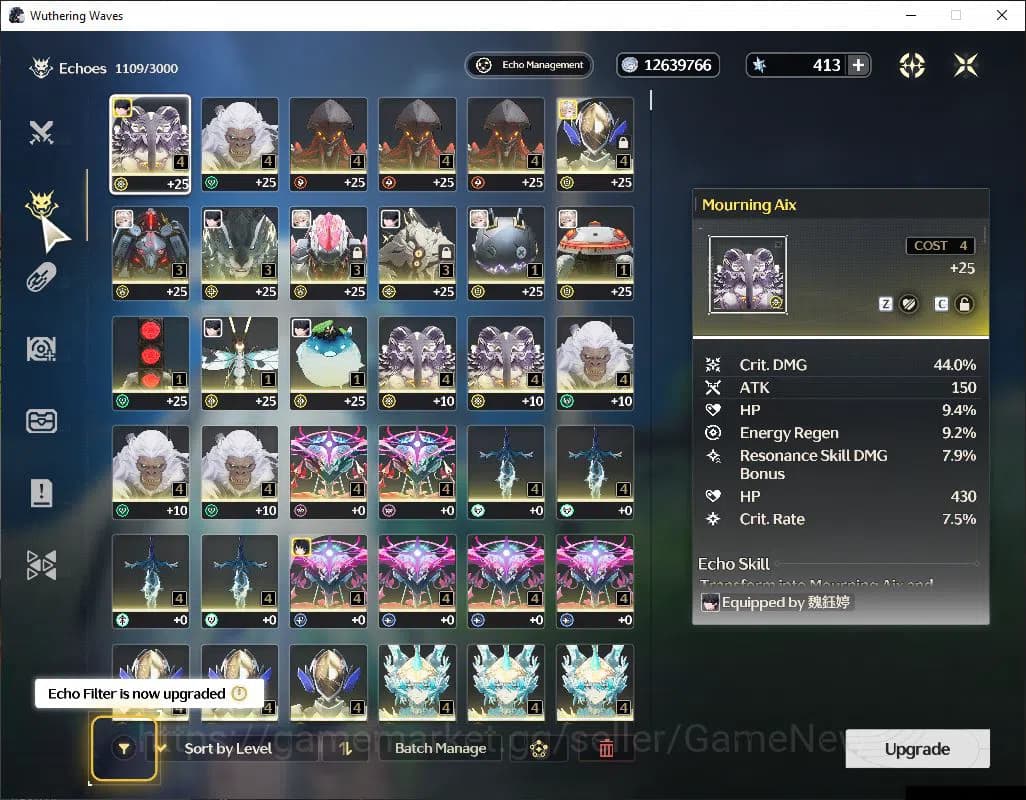 Wuthering Waves Accounts SEA | UL 47 | 1 Limited | Lynae R3 + Sign | MC Mal image 15