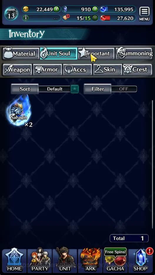 Last Cloudia Accounts GLOBAL|Rank 13|Top Tier Unit [Kanon of the Three S image 11