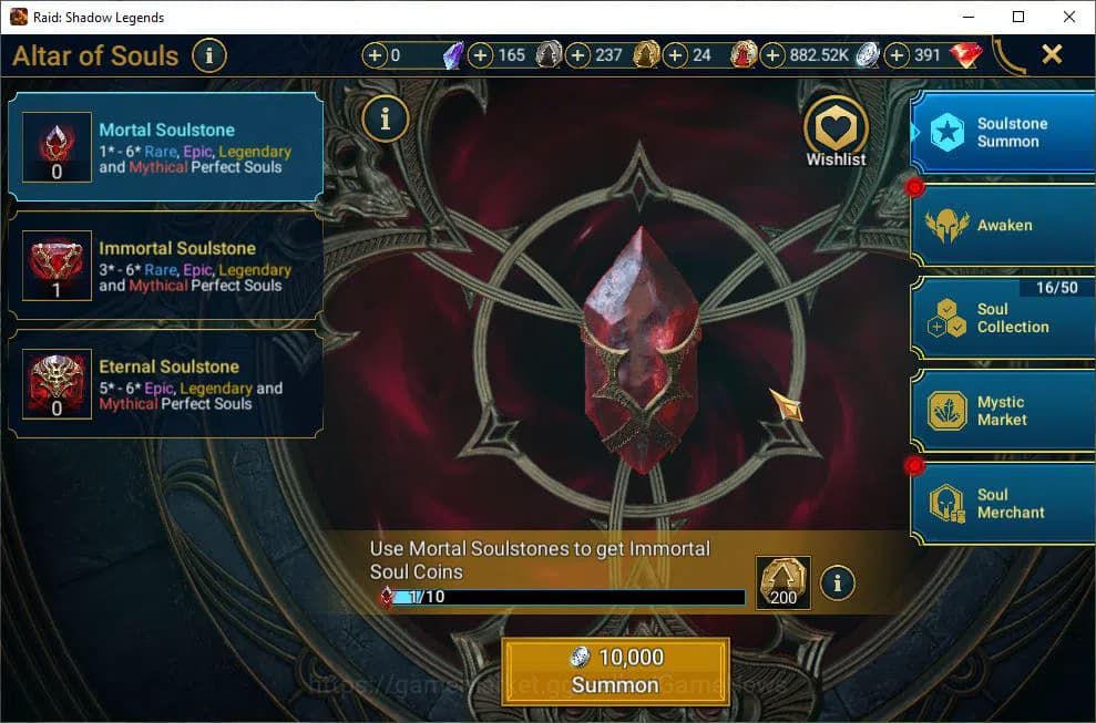 Raid: Shadow Legends Accounts Lv42 1M Power|1 Mythic(Alaz)|19 Legend(Ninja,Alice image 6