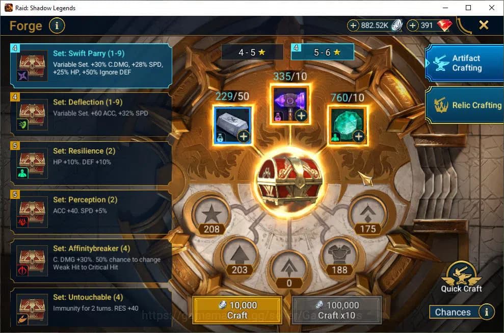 Raid: Shadow Legends Accounts Lv42 1M Power|1 Mythic(Alaz)|19 Legend(Ninja,Alice image 7