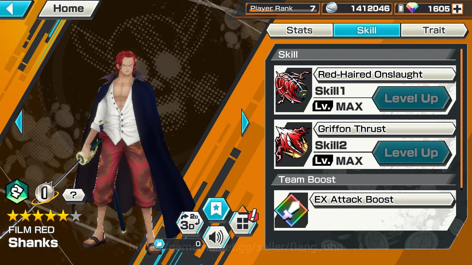 One Piece Bounty Rush Accounts Global | 3EX | 1.6k RD | The5elder Nusjuro, Film r image 6