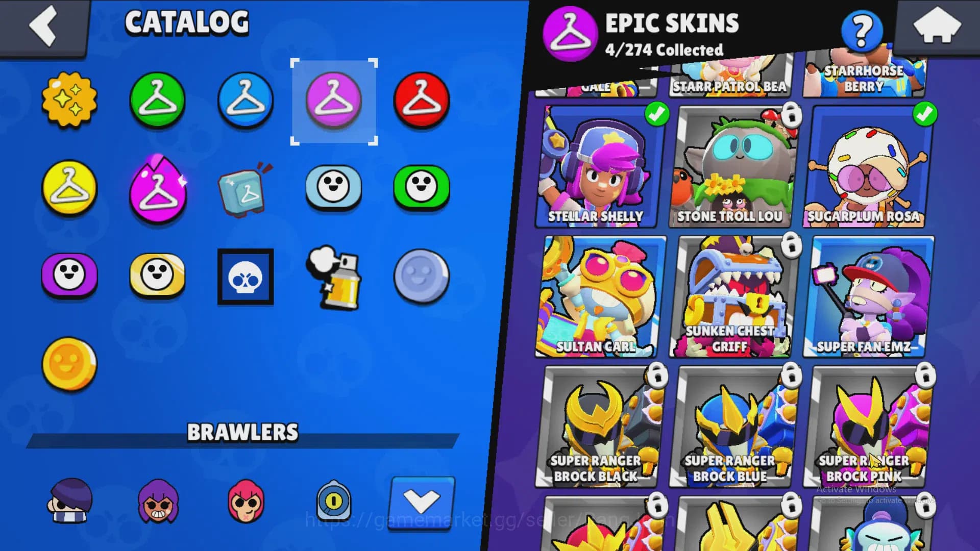 Brawl Stars Accounts 1634 Thropy|19 Brawler-2 Max Lv(Edgar, Shelly)|4 E image 11