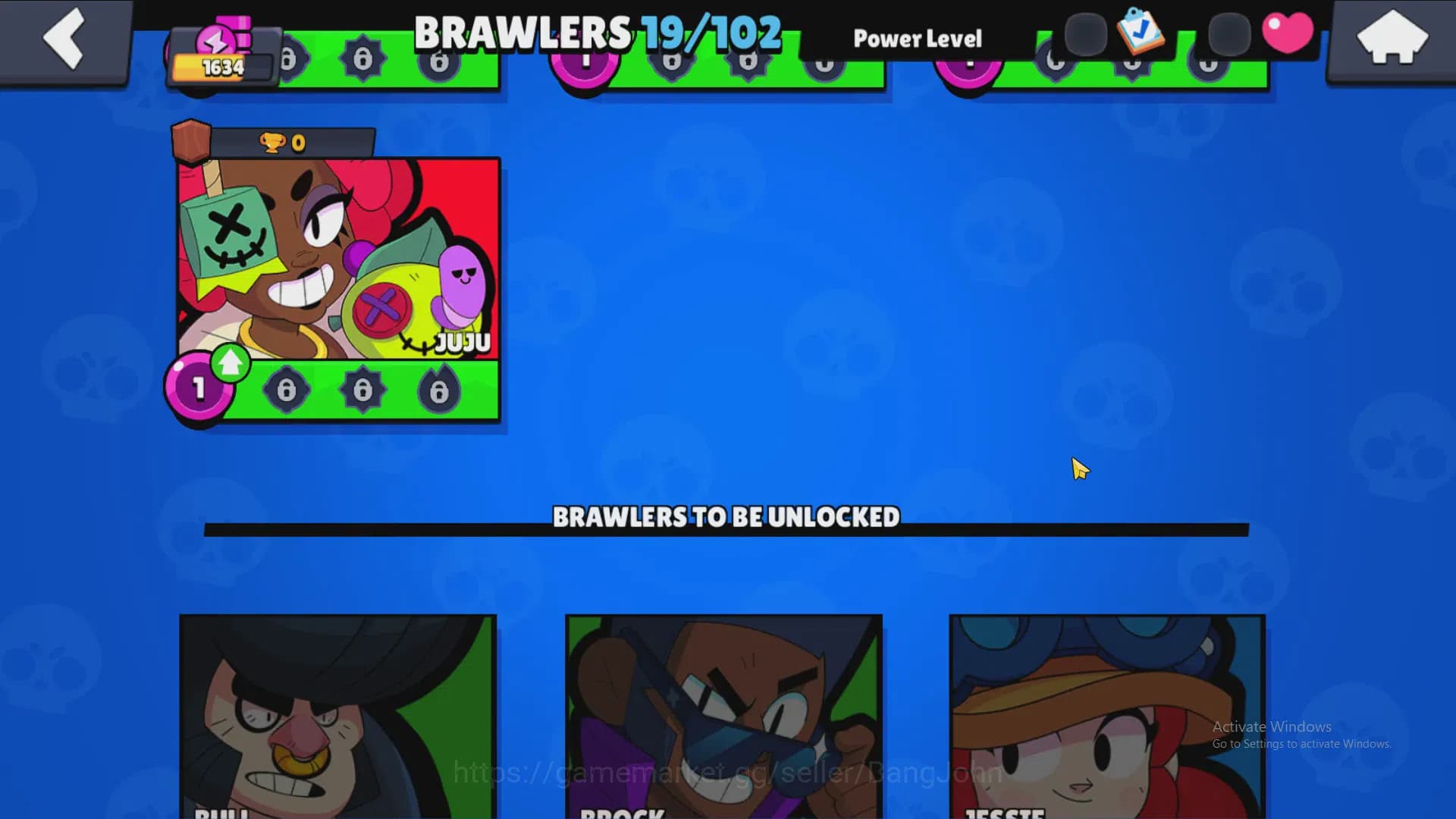 Brawl Stars Accounts 1634 Thropy|19 Brawler-2 Max Lv(Edgar, Shelly)|4 E image 7