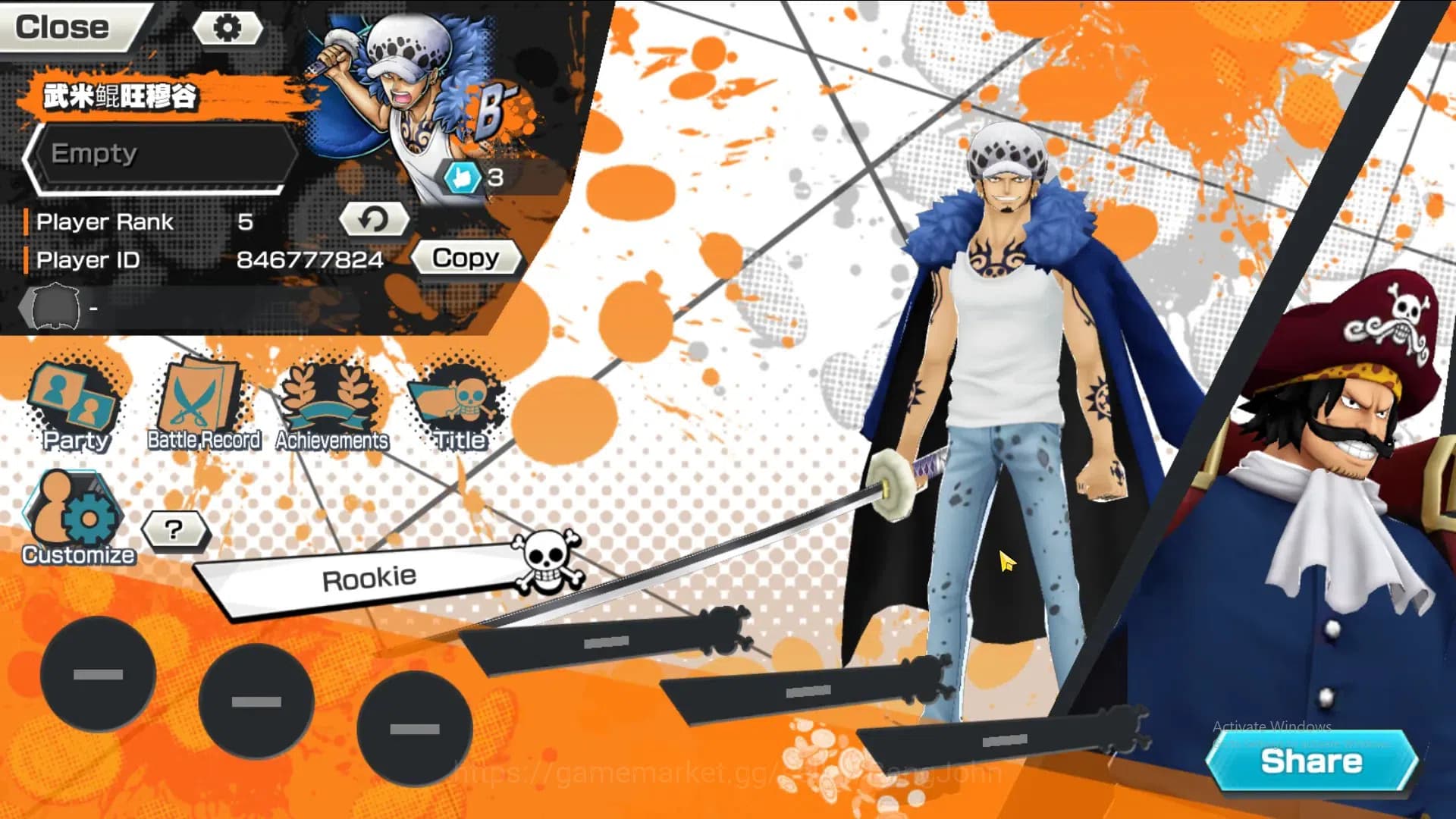 One Piece Bounty Rush Accounts GLOBAL|GF 973|3Ex|Law,Gol D Roger,Monkey D Garp,Ki image 13