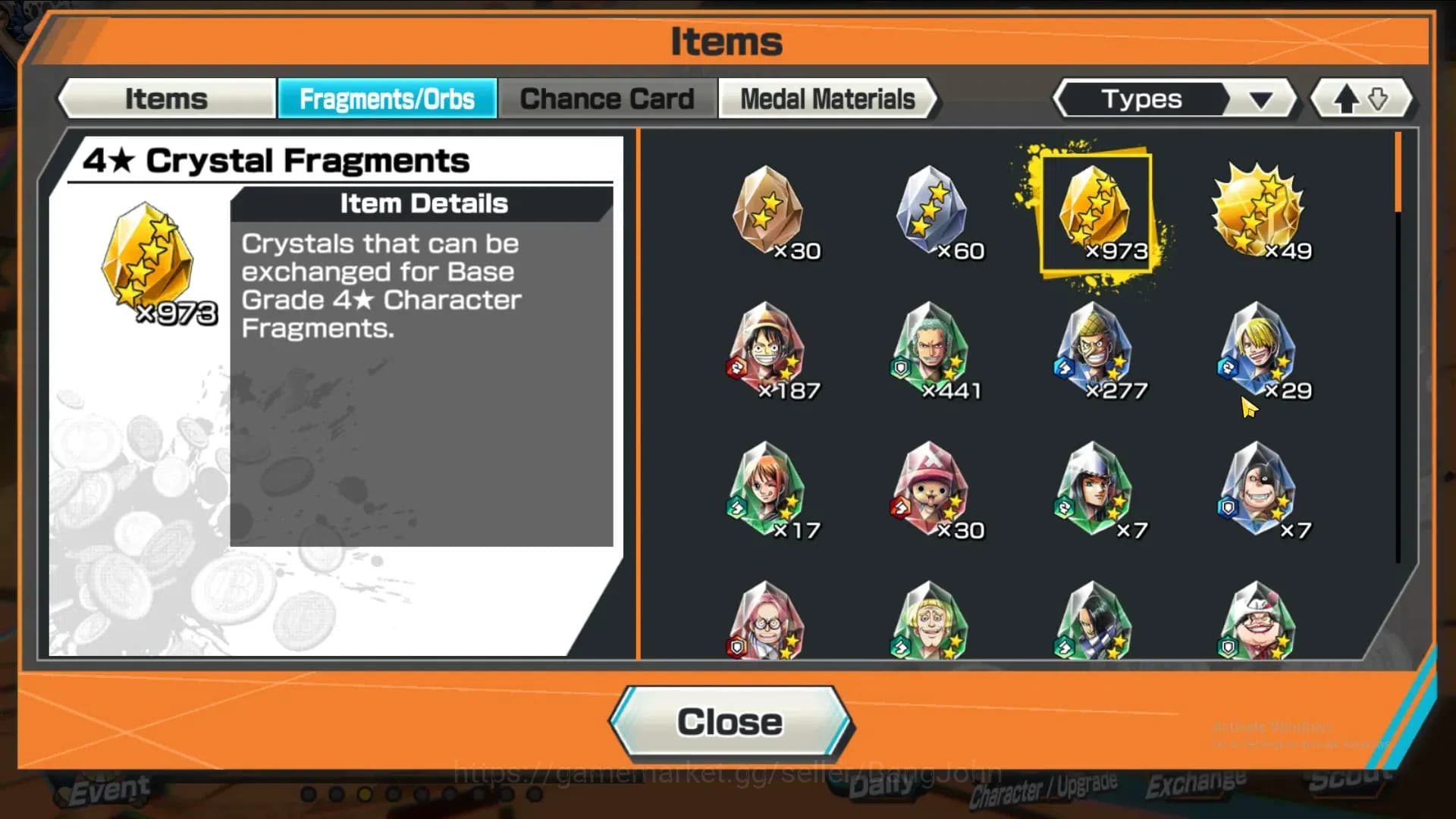One Piece Bounty Rush Accounts GLOBAL|GF 973|3Ex|Law,Gol D Roger,Monkey D Garp,Ki image 3