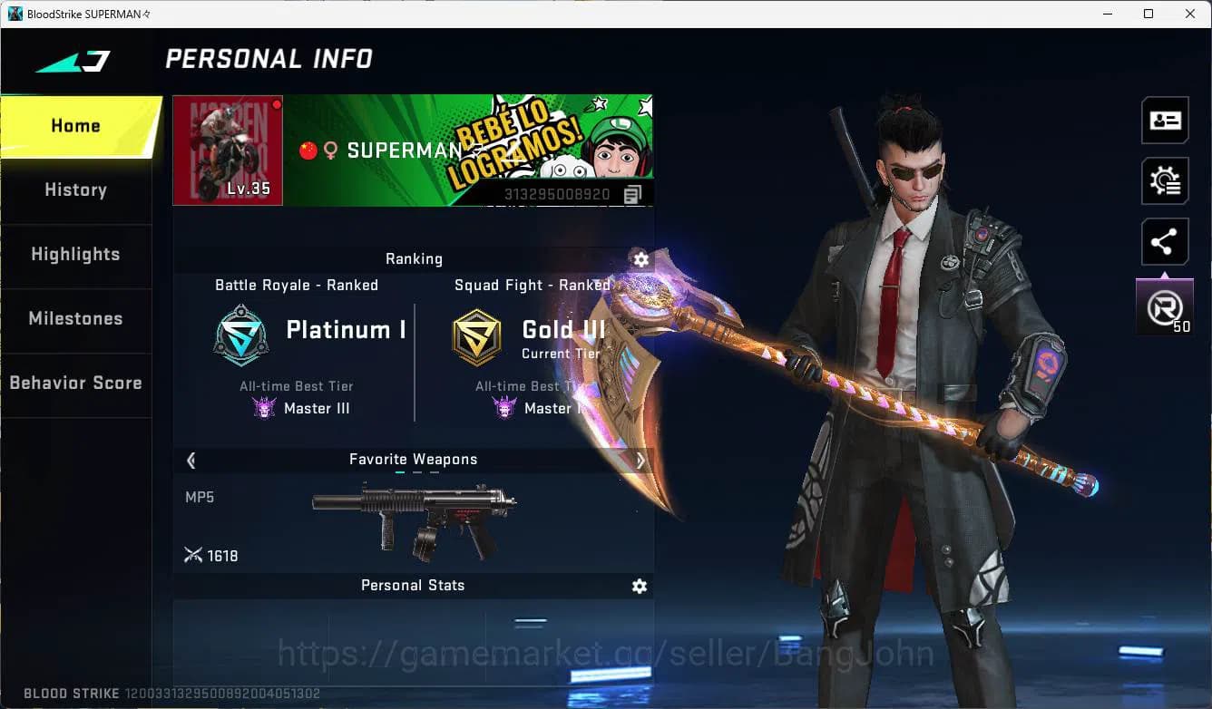 Blood Strike Accounts ASIA | ultra zero agent, utra katya, ultra scythe, image 1