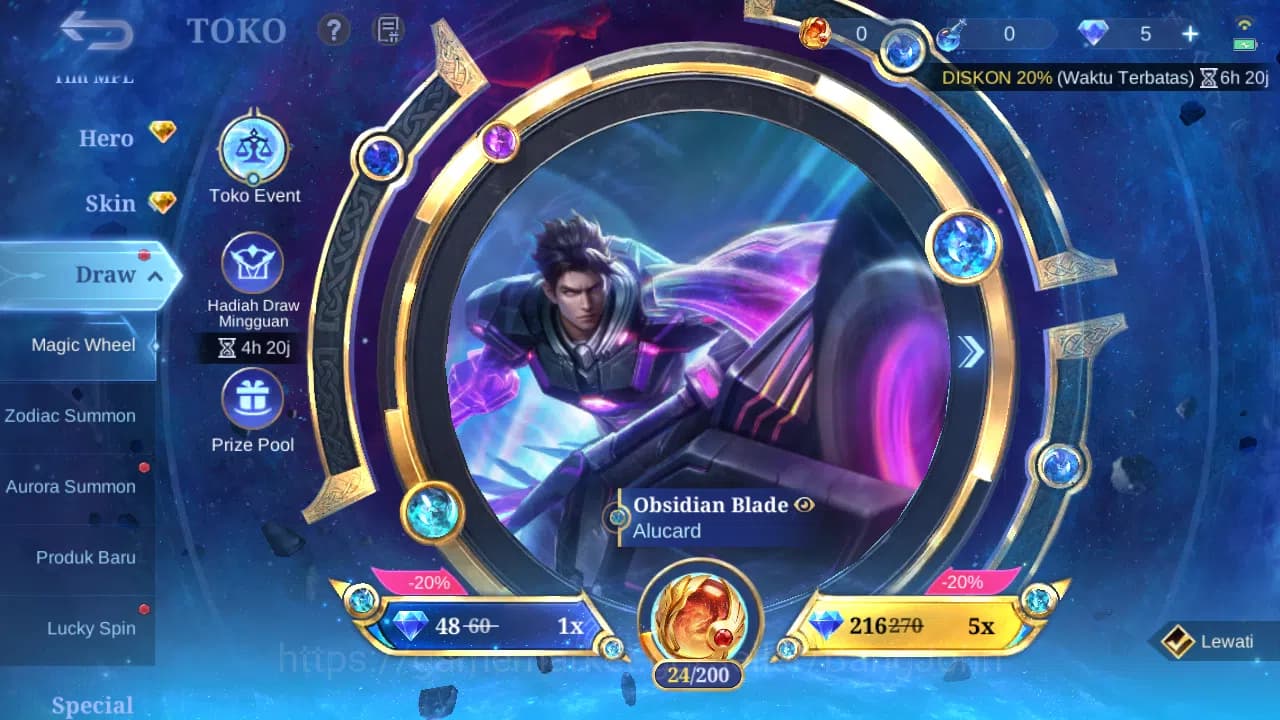 Mobile Legends: Bang Bang Accounts Hero 130 Skin 268 | Legend Franco | Stunt Chou | L image 15