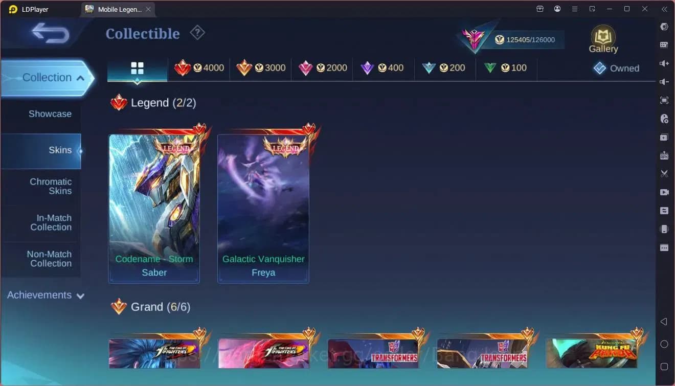 Mobile Legends: Bang Bang Accounts Global|Hero 132|Skin 380|Exalted|Legend Freya,Sabe image 16