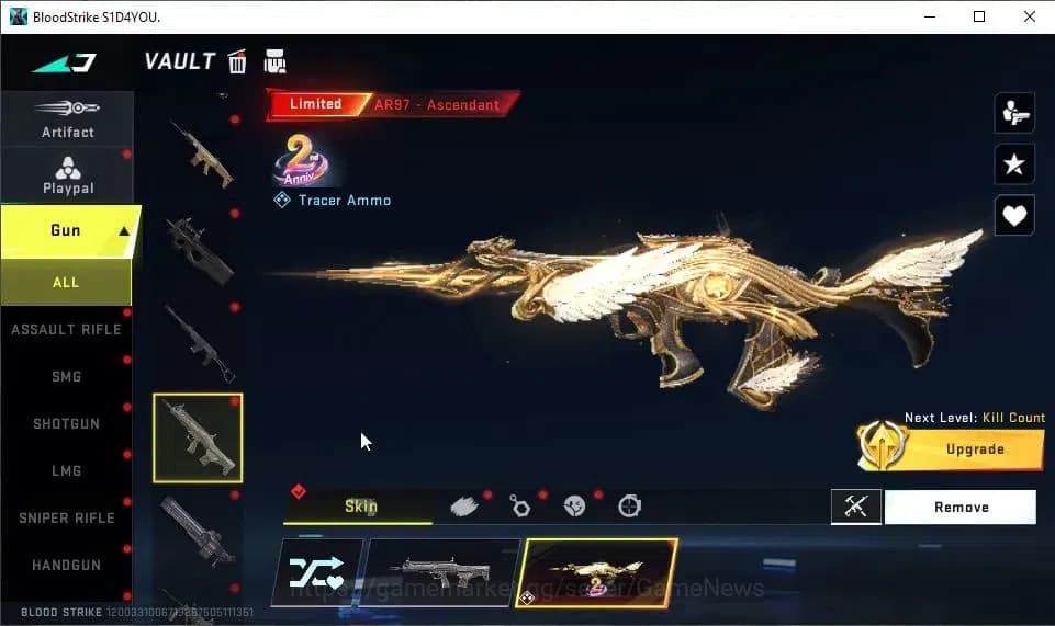 Blood Strike Accounts ASIA|4 ULTRA[ETHAN,Spear Lv2,FN2000 Lv4,Vector Lv2 image 14