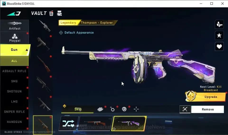 Blood Strike Accounts ASIA|4 ULTRA[ETHAN,Spear Lv2,FN2000 Lv4,Vector Lv2 image 6