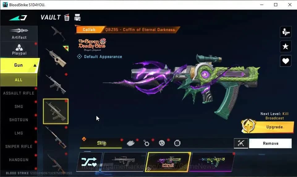 Blood Strike Accounts ASIA|4 ULTRA[ETHAN,Spear Lv2,FN2000 Lv4,Vector Lv2 image 9