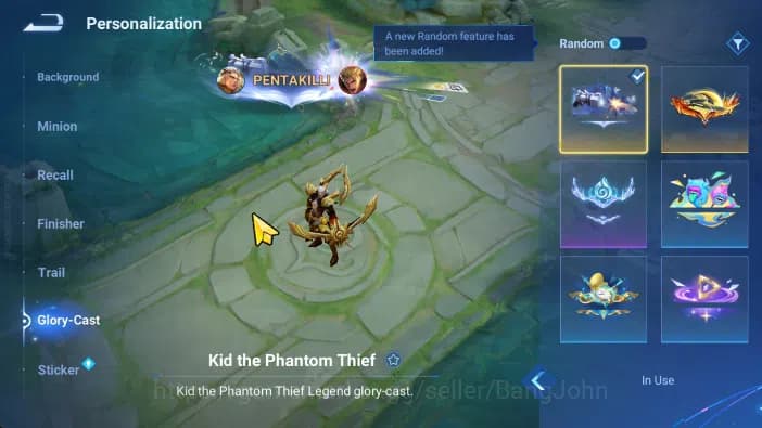 Honor of Kings Accounts global | hero 112, skin 278 luban conan, marcopolo image 15