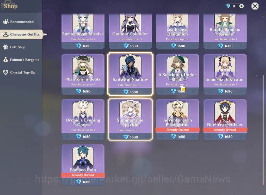 Genshin Impact Accounts ASIA|AR 50|6 Limited +2(*5Weapon)|Skirk,Citlali,Ma image 17