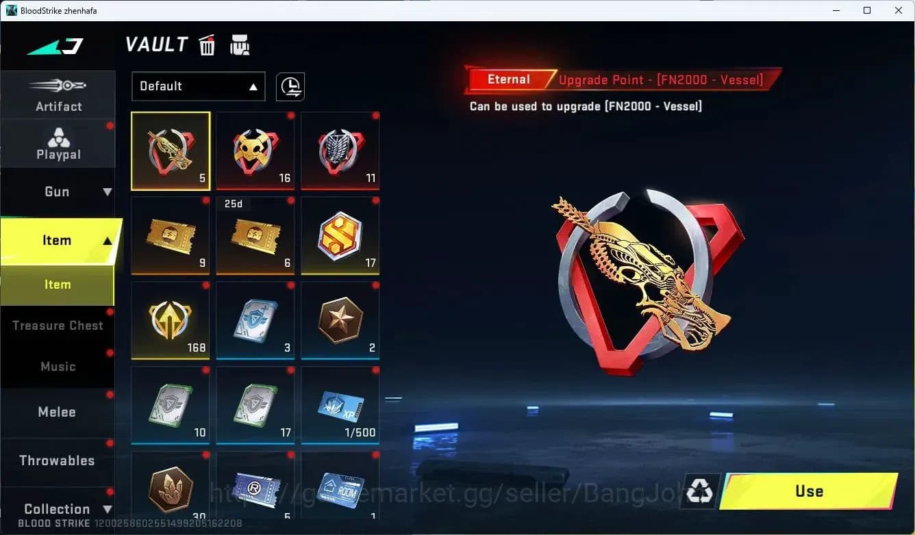 Blood Strike Accounts ASIA | BLEACH ETHAN | AOT KAG-6 | 7DS Kar98k,QBZ95 image 11