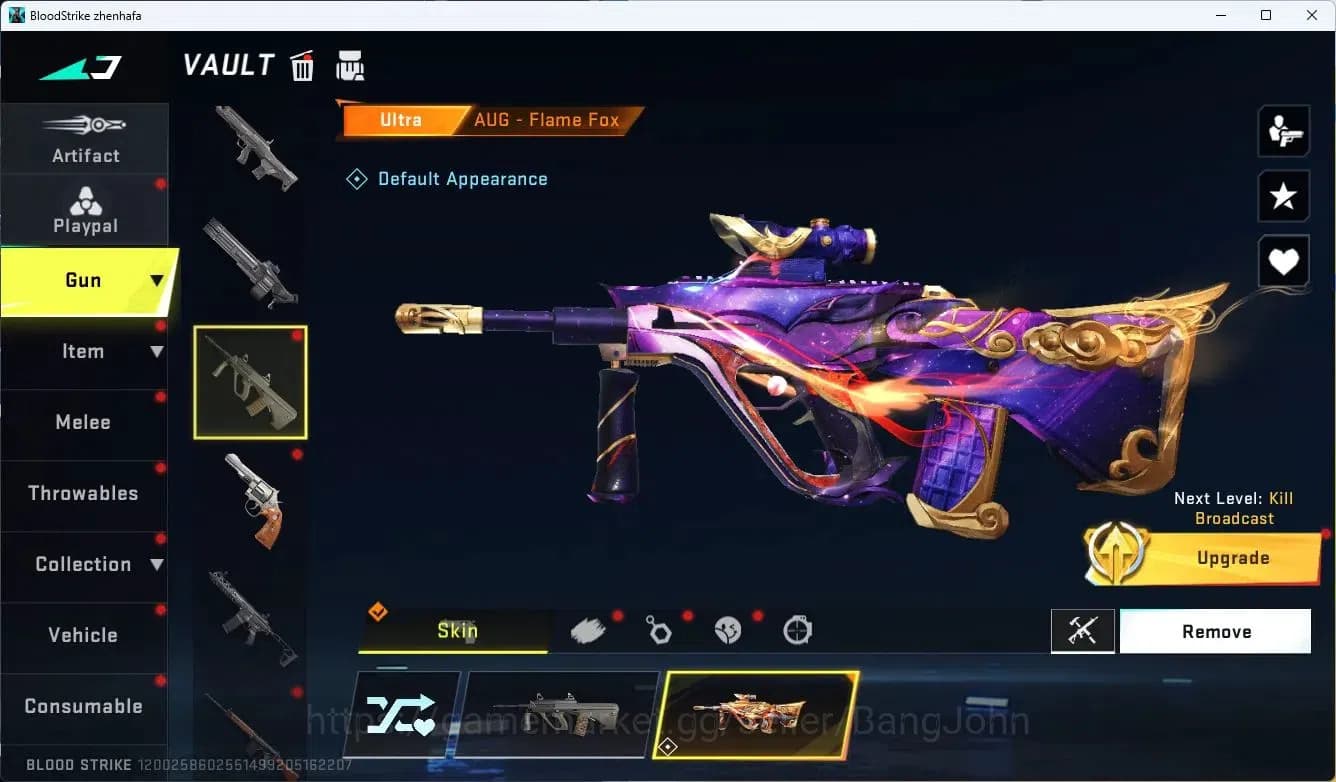 Blood Strike Accounts ASIA | BLEACH ETHAN | AOT KAG-6 | 7DS Kar98k,QBZ95 image 8