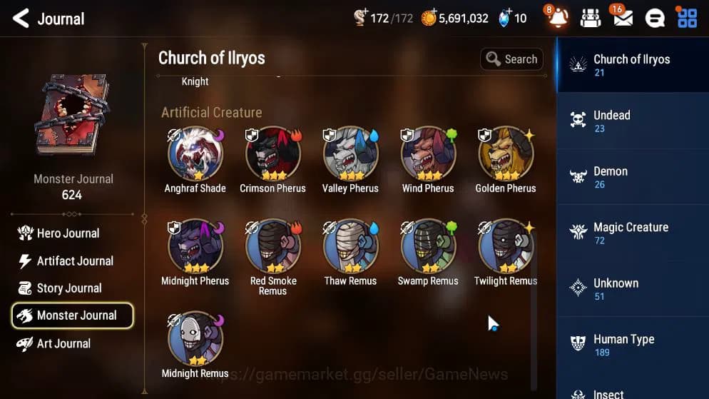Epic Seven Accounts GLOBAL UNVERIF|New Era|2 ML(LOT Scales,Hellion Lua image 15
