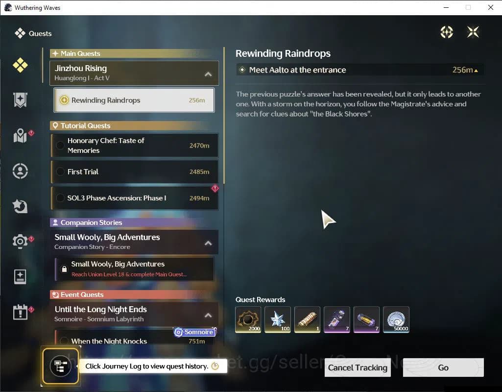 Wuthering Waves Accounts SEA | UL 20 | 1 Limited | Sigrika | MC Male | Data image 8