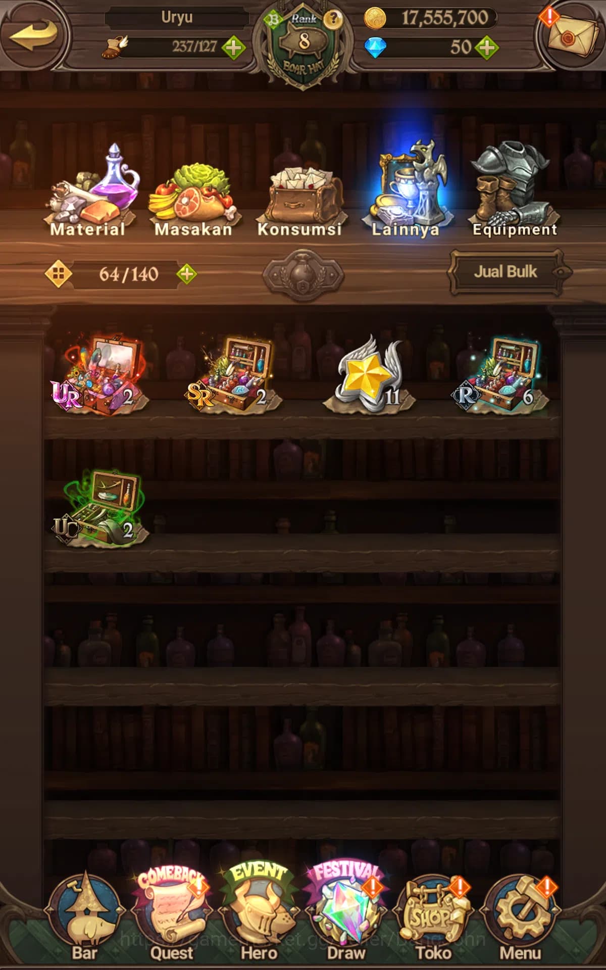 The Seven Deadly Sins: Grand Cross Accounts Global|Starter|1.1M CC|UR Merlin&Esca,Eastin,Chaos image 5