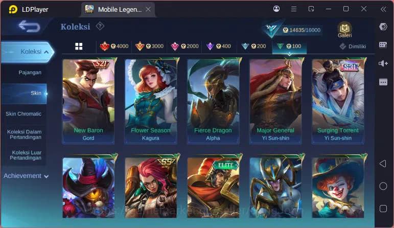 Mobile Legends: Bang Bang Accounts GLOBAL|Hero 74|Skin |Light Fanny+Granger,Blazing L image 12