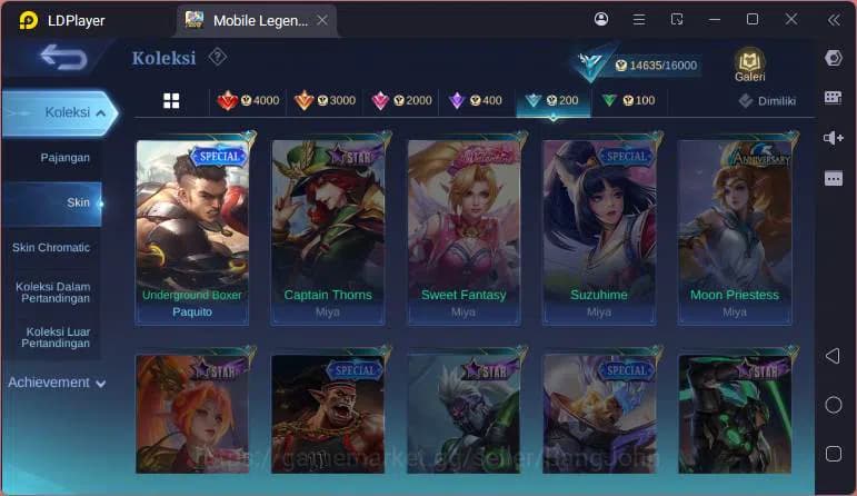 Mobile Legends: Bang Bang Accounts GLOBAL|Hero 74|Skin |Light Fanny+Granger,Blazing L image 15