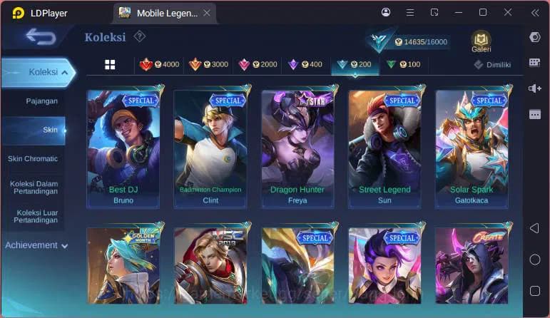 Mobile Legends: Bang Bang Accounts GLOBAL|Hero 74|Skin |Light Fanny+Granger,Blazing L image 16