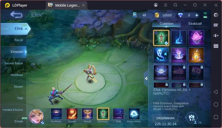 Mobile Legends: Bang Bang Accounts GLOBAL|Hero 74|Skin |Light Fanny+Granger,Blazing L image 6