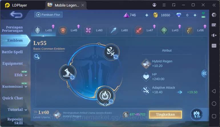 Mobile Legends: Bang Bang Accounts GLOBAL|Hero 74|Skin |Light Fanny+Granger,Blazing L image 8
