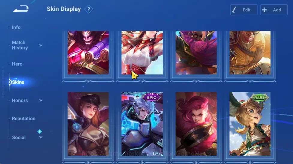Honor of Kings Accounts Hero 38 Skin 12|Starter with Legend Skin Selectio image 4