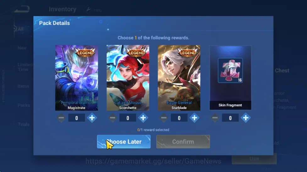 Honor of Kings Accounts Hero 38 Skin 12|Starter with Legend Skin Selectio image 8