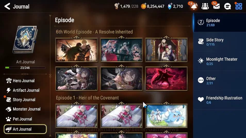 Epic Seven Accounts ASIA VERIF| 4 ML (LOT Scales,NM Luna,ABS Yufine,Et image 20