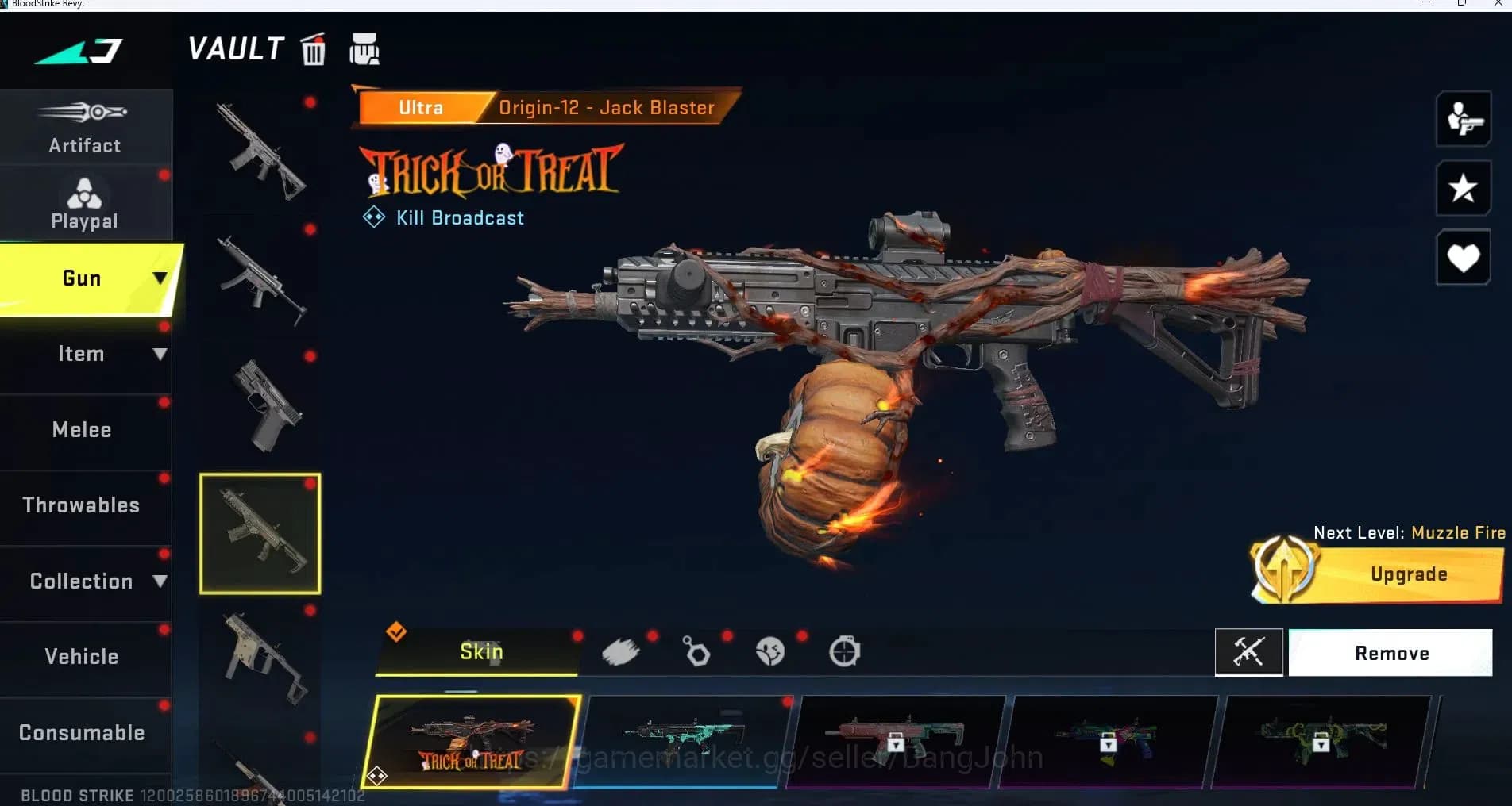 Blood Strike Accounts ASIA |ETHERNAL,AK47(LVL1),UMP45(LVL5)|ULTRA,M700,V image 4