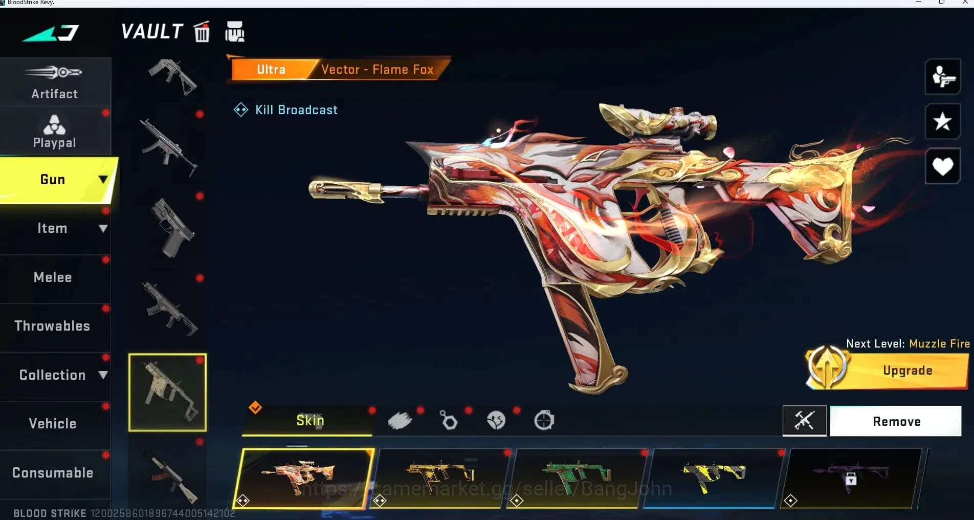 Blood Strike Accounts ASIA |ETHERNAL,AK47(LVL1),UMP45(LVL5)|ULTRA,M700,V image 5