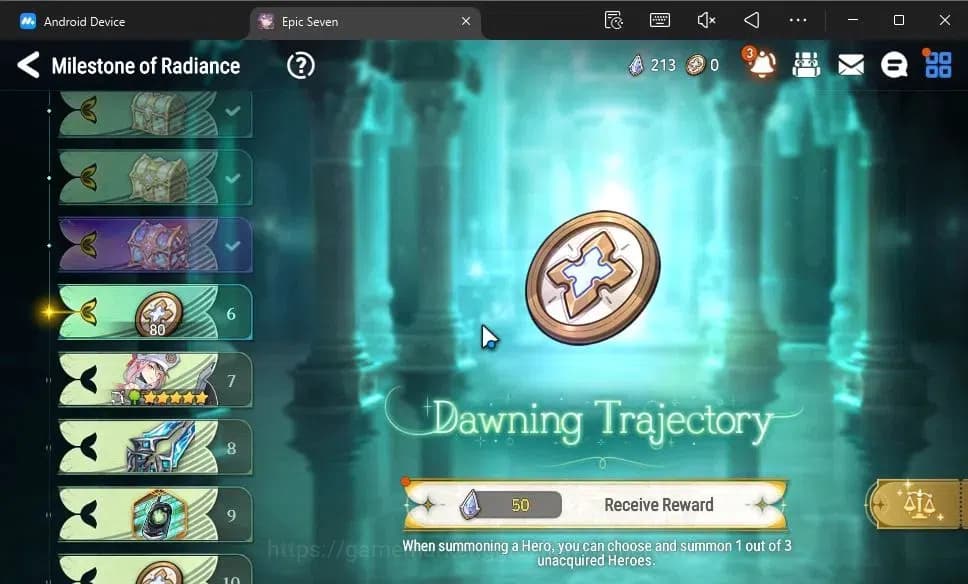 Epic Seven Accounts GLOBAL Unverif|New Era|2 ML(Salome,Mediator Kaweri image 4