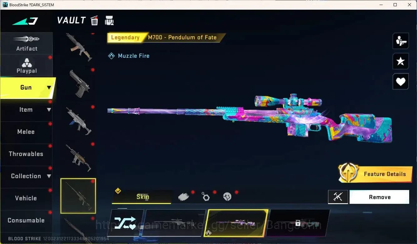 Blood Strike Accounts ASIA | Eternal Desert Eagle-Scorpius(Lv1)|2 Ultra image 10