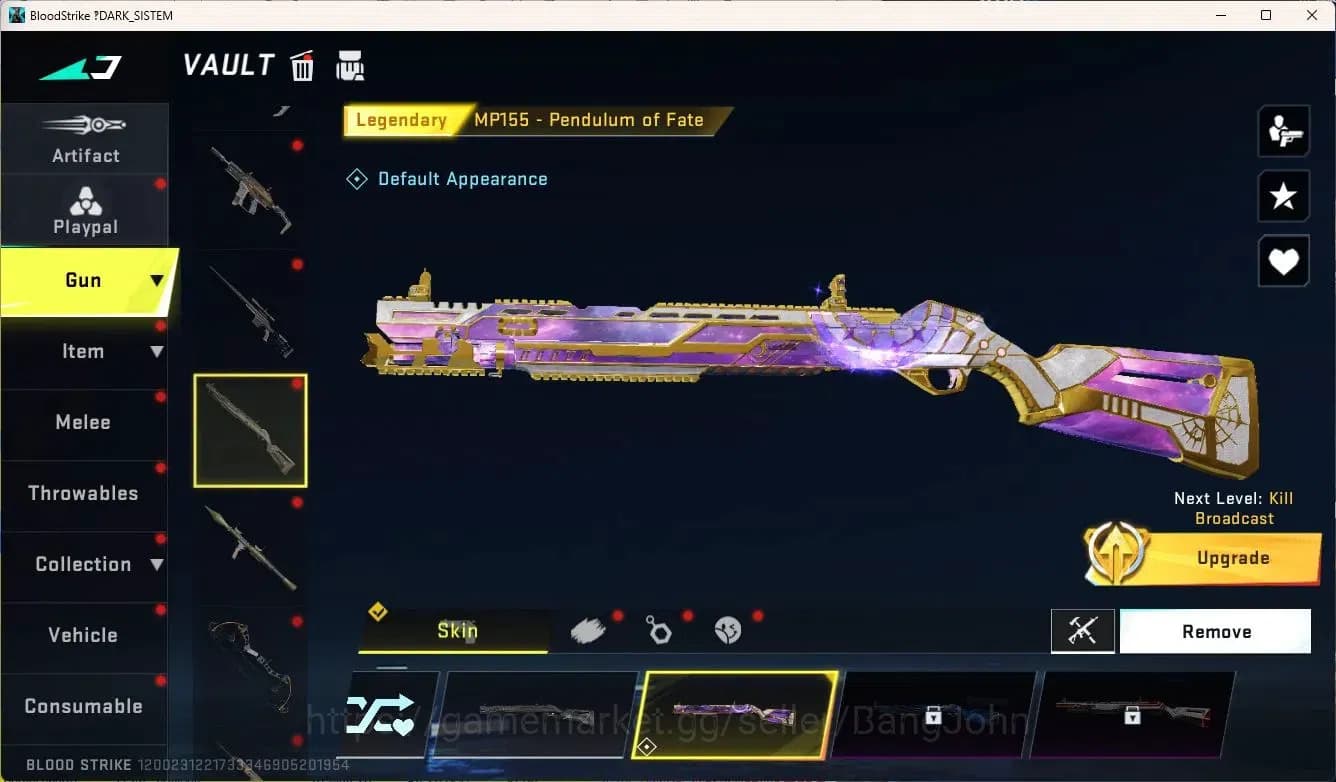 Blood Strike Accounts ASIA | Eternal Desert Eagle-Scorpius(Lv1)|2 Ultra image 11