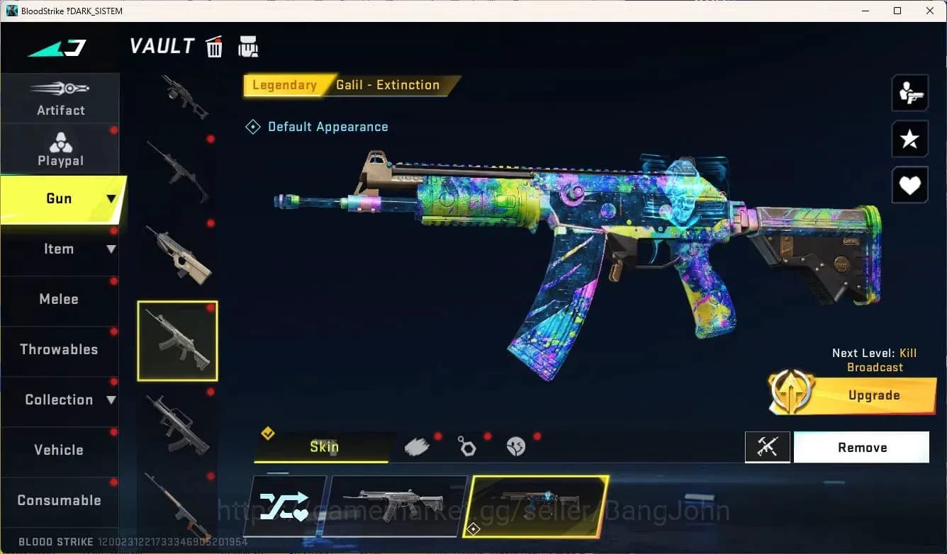 Blood Strike Accounts ASIA | Eternal Desert Eagle-Scorpius(Lv1)|2 Ultra image 14