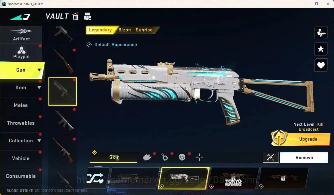 Blood Strike Accounts ASIA | Eternal Desert Eagle-Scorpius(Lv1)|2 Ultra image 16