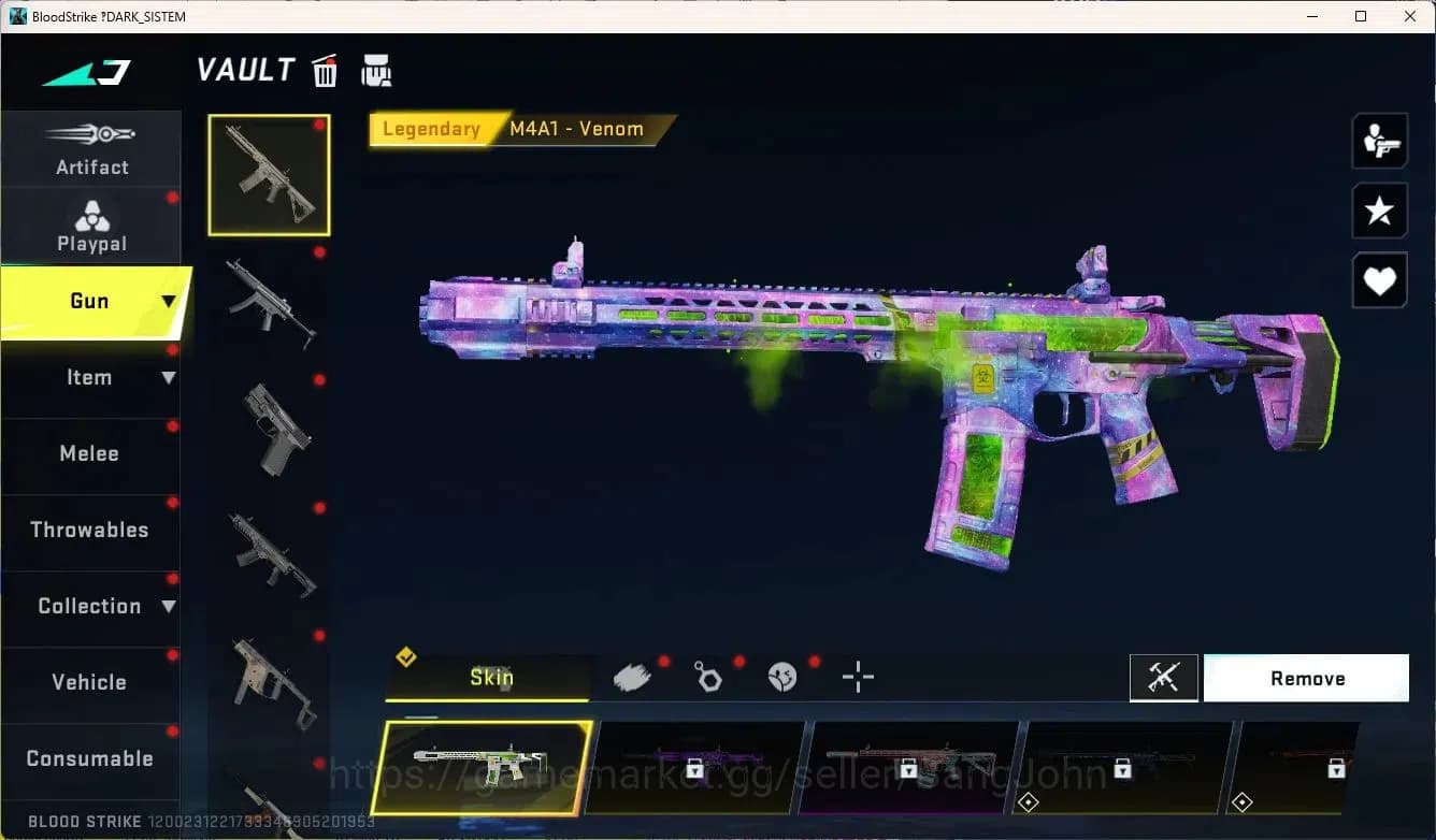 Blood Strike Accounts ASIA | Eternal Desert Eagle-Scorpius(Lv1)|2 Ultra image 6