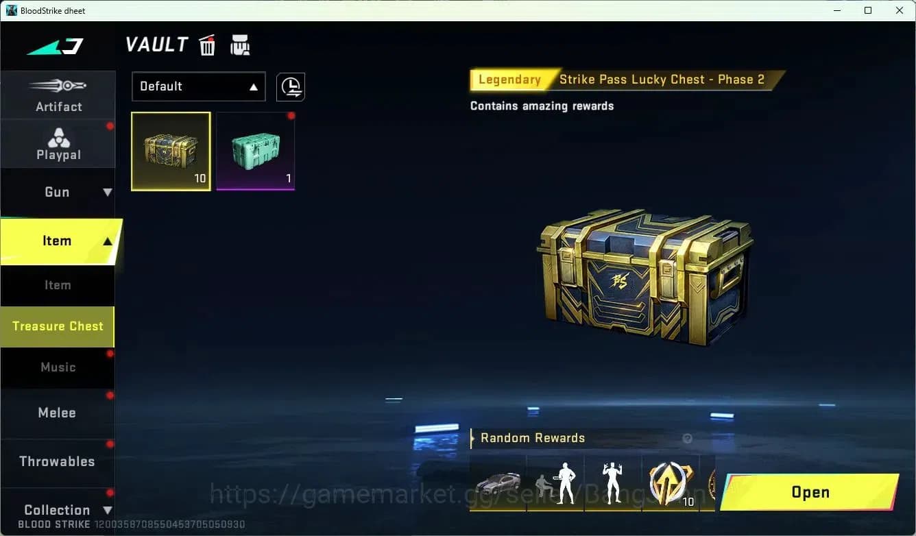 Blood Strike Accounts ASIA | 3 Collab Skins | 1 Limited Skins | 9 Legend image 14