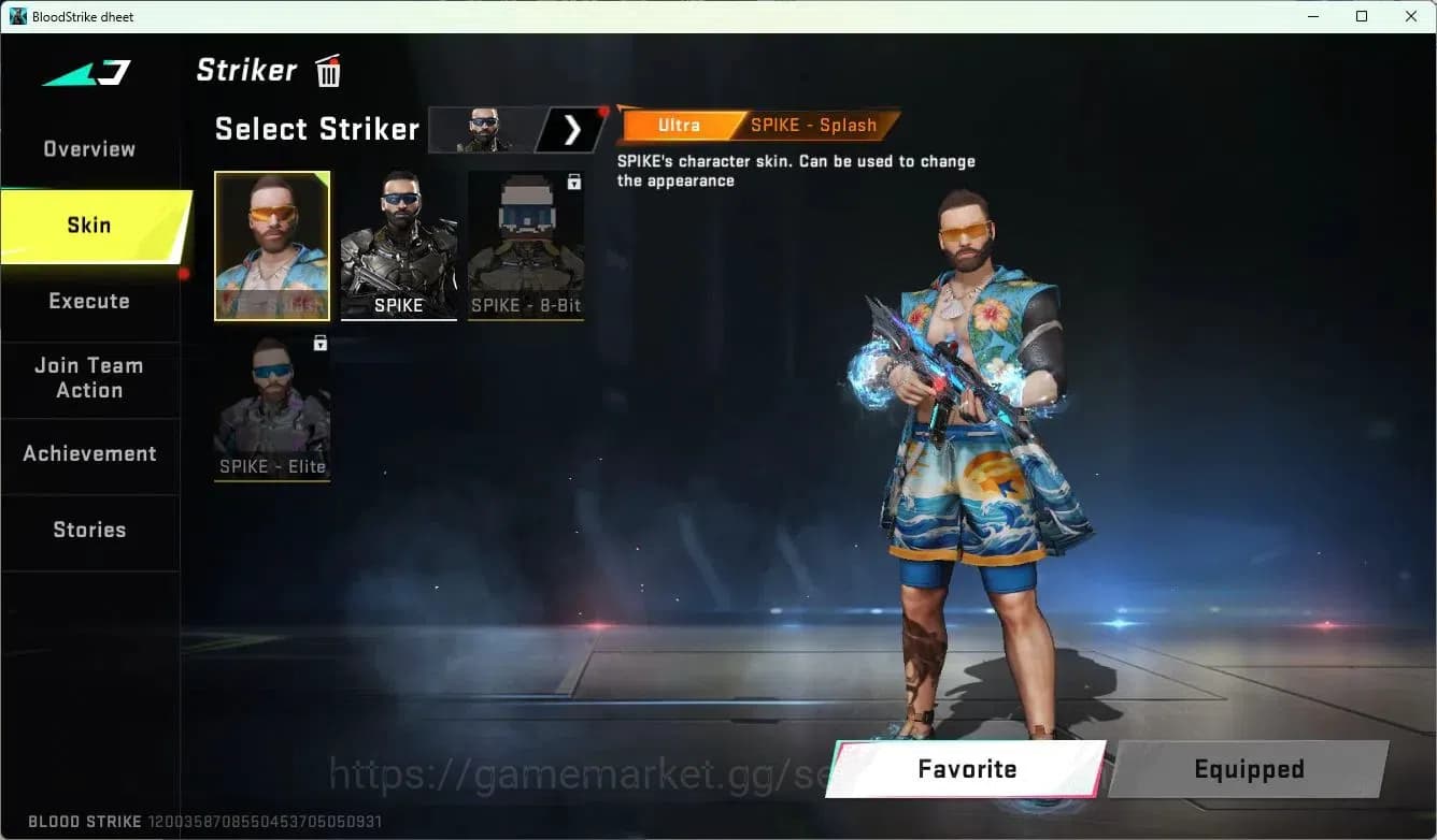 Blood Strike Accounts ASIA | 3 Collab Skins | 1 Limited Skins | 9 Legend image 5