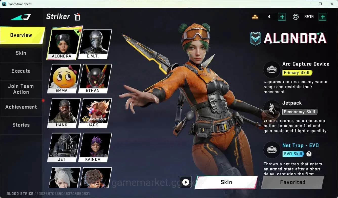 Blood Strike Accounts ASIA | 3 Collab Skins | 1 Limited Skins | 9 Legend image 7