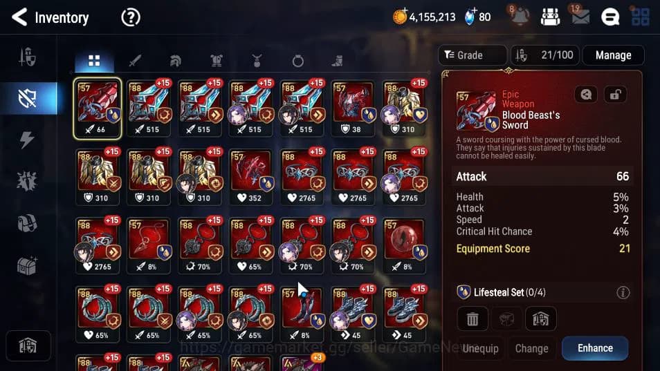 Epic Seven Accounts GLOBAL Unverif |New Era| 2 ML (LOT Scales,DB Senya image 10