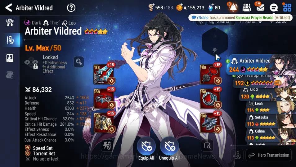 Epic Seven Accounts GLOBAL Unverif |New Era| 2 ML (LOT Scales,DB Senya image 5