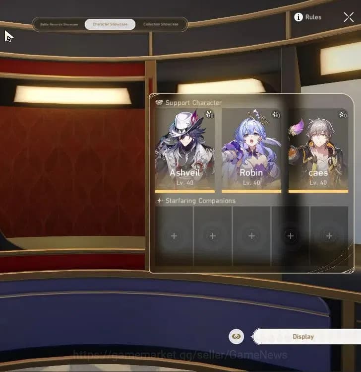 Honkai Star Rail Accounts Asia|TL 30|4 Limited| [Robin,Ashveil,Argenti,Adven image 2