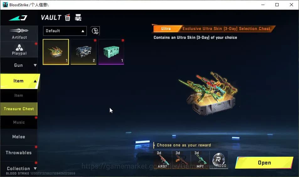 Blood Strike Accounts ASIA|Melee ULTRA Kukri-Nexora|Legendary Katana|5 L image 5