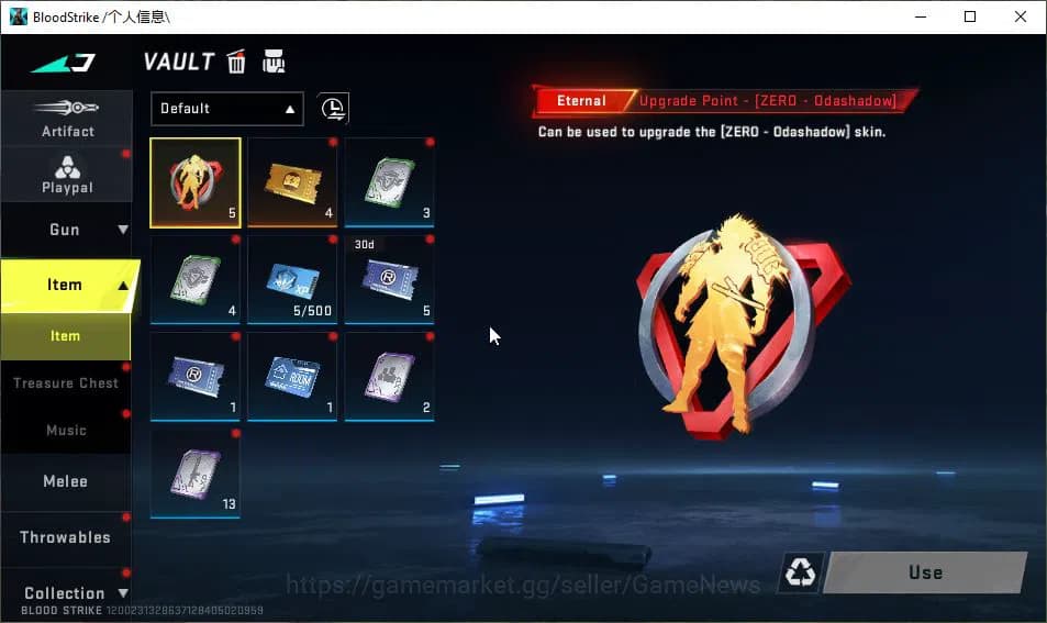 Blood Strike Accounts ASIA|Melee ULTRA Kukri-Nexora|Legendary Katana|5 L image 6